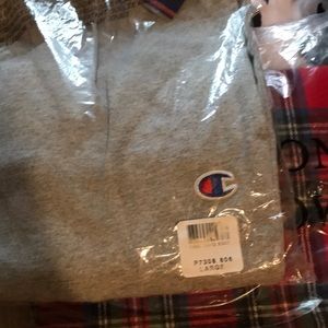 Men’s champion grey sweatpants